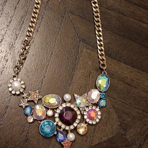 Betsy Johnson statement necklace